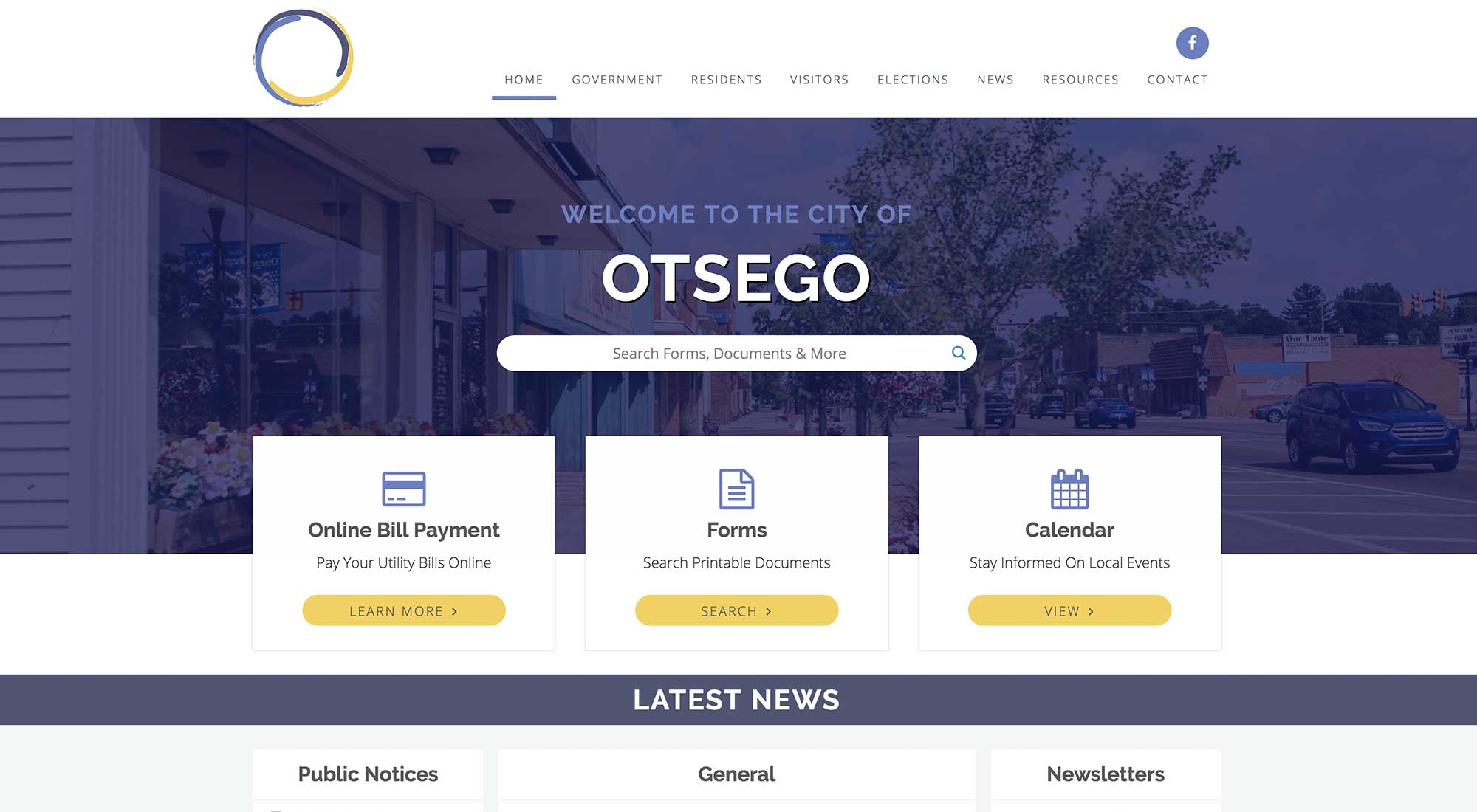 City of Otsego Mi website